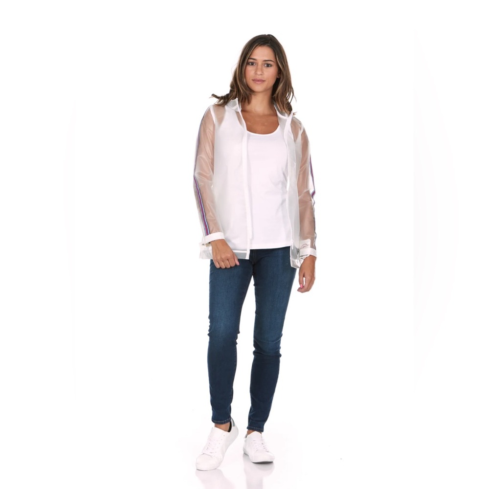 Jou Jou Transparent Rain Jacket